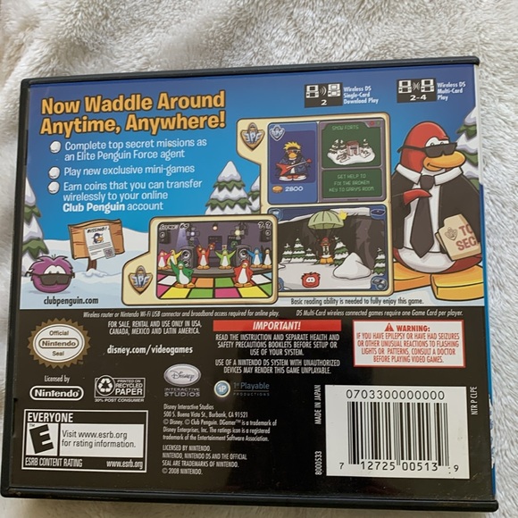 Nintendo DS Disney game Club Penguin - Picture 4 of 4